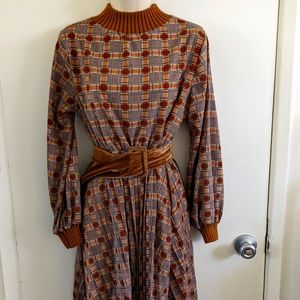 Long sleeve fall dress